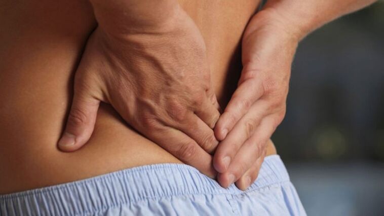 Disconfort în partea inferioară a spatelui cu osteocondroză lombară